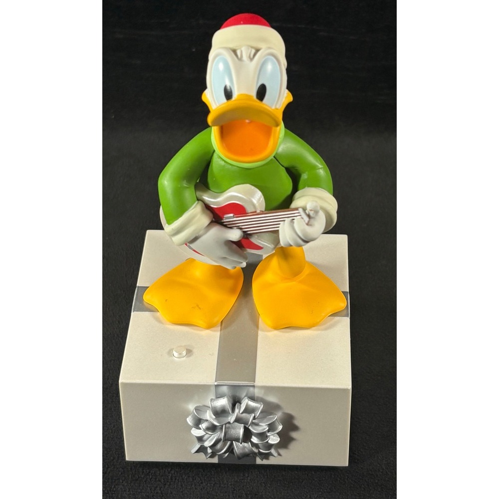 Hallmark 2013 Disney Donald Duck Christmas Wireless Band Figurine‎ XKT1293 Video